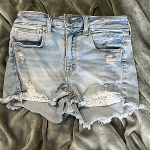 size 0 american eagle shorts